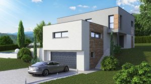 Exemple de garage pour une maison Alta Moda