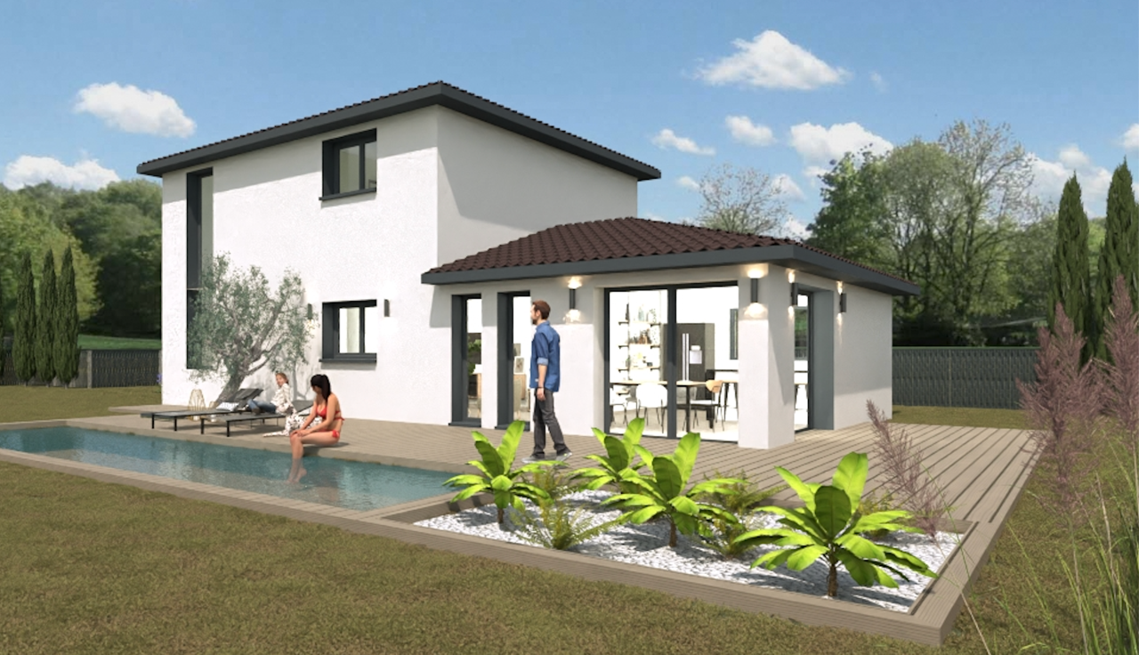 Exemple d'extérieur de la maison Capello par Pierre Avenir